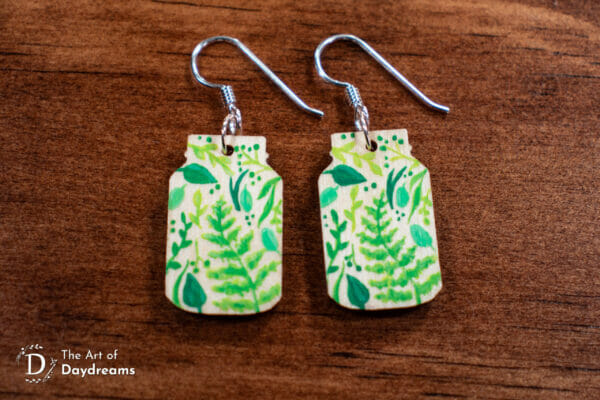Deep In The Forest Jars - Earrings - Image 2