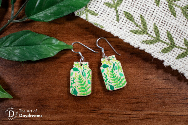Deep In The Forest Jars - Earrings