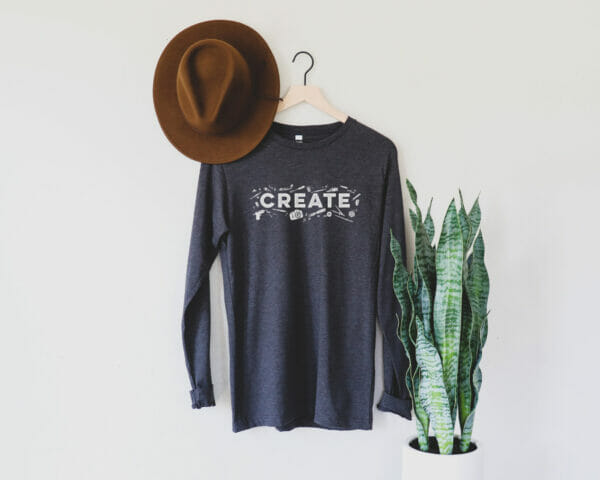 Create! - Unisex Long Sleeve Tee
