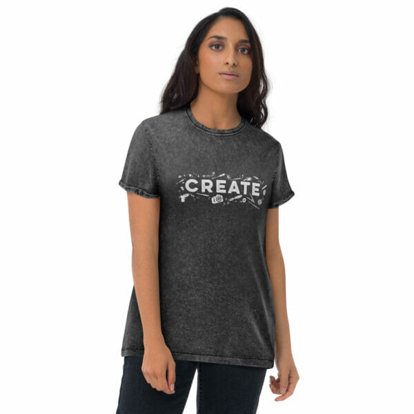 Create! - Denim T-Shirt - Image 4