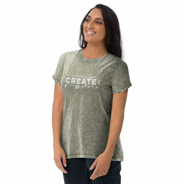 Create! - Denim T-Shirt - Image 8