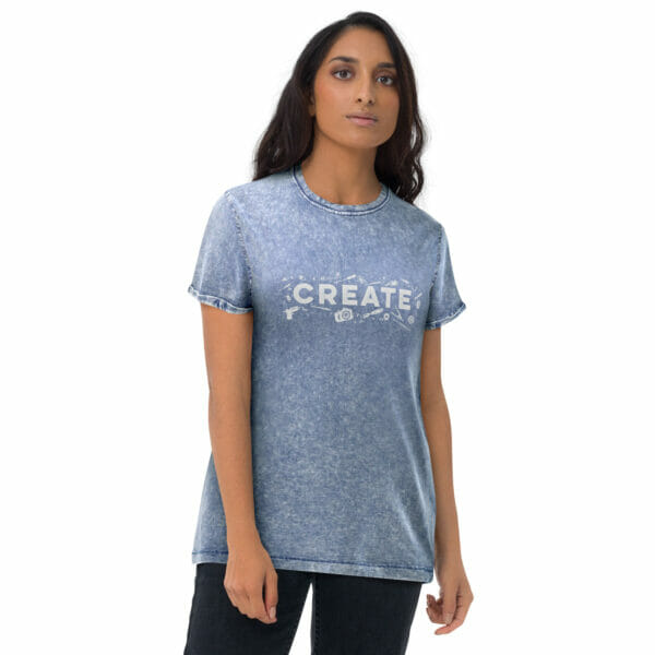 Create! - Denim T-Shirt - Image 9