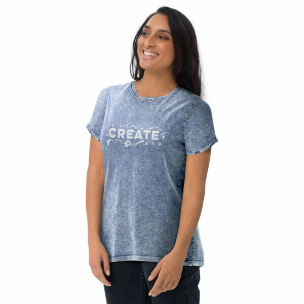 Create! - Denim T-Shirt - Image 10