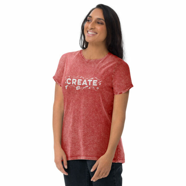 Create! - Denim T-Shirt - Image 6
