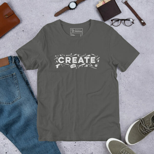 Create! - Unisex T-Shirt - Image 14
