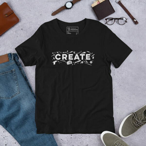 Create! - Unisex T-Shirt - Image 6