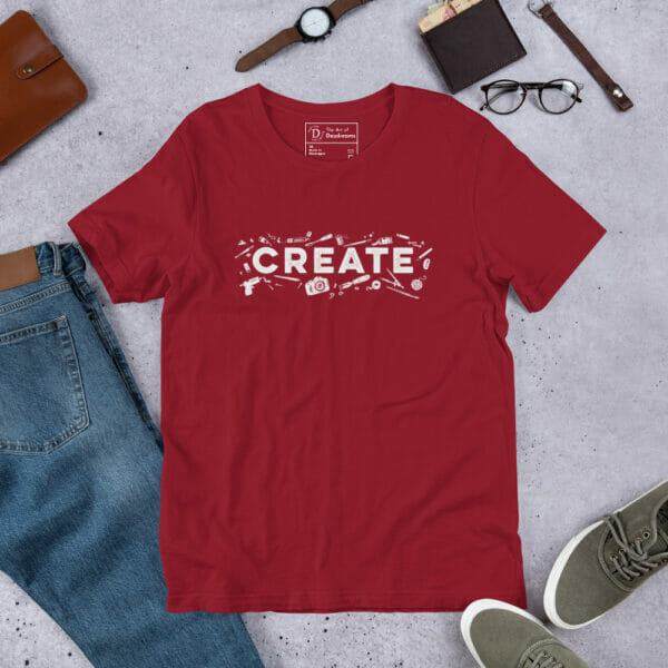 Create! - Unisex T-Shirt - Image 8