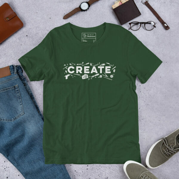 Create! - Unisex T-Shirt - Image 12