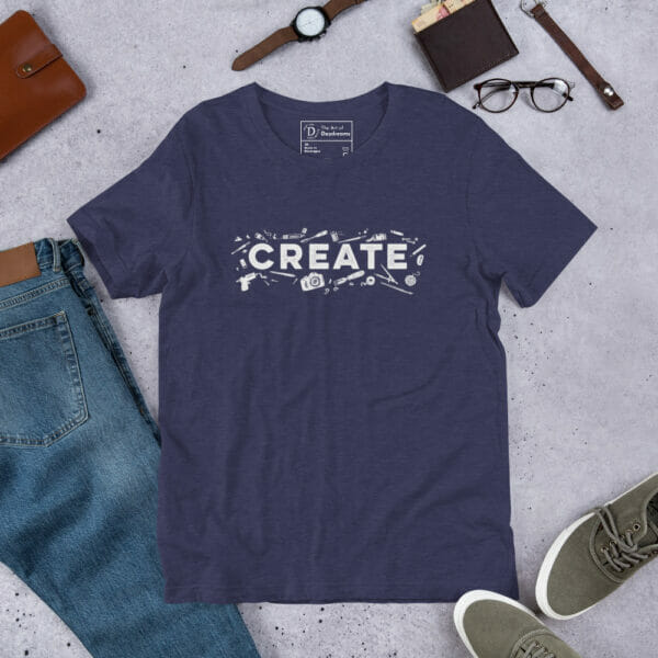 Create! - Unisex T-Shirt - Image 9