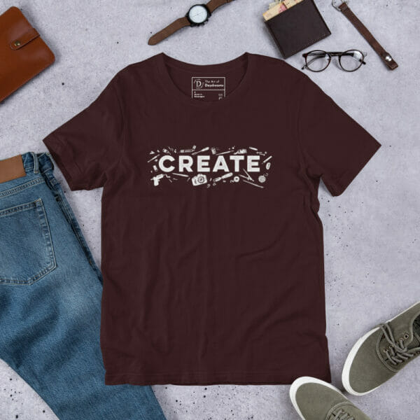 Create! - Unisex T-Shirt - Image 7