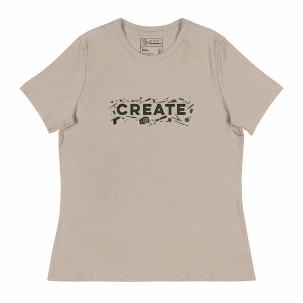 Create! - Women's Relaxed T-Shirt - Image 8