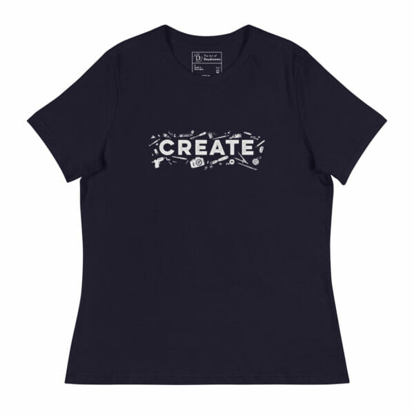 Create! - Women's Relaxed T-Shirt - Image 6