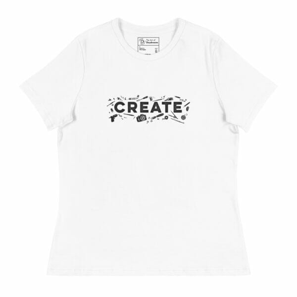 Create! - Women's Relaxed T-Shirt - Image 5