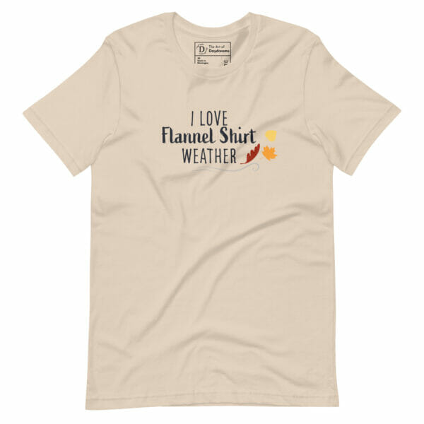 I Love Flannel Shirt Weather - Unisex T-Shirt - Image 4
