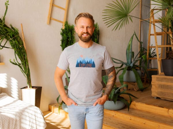 Explore - Unisex T-shirt - Image 6