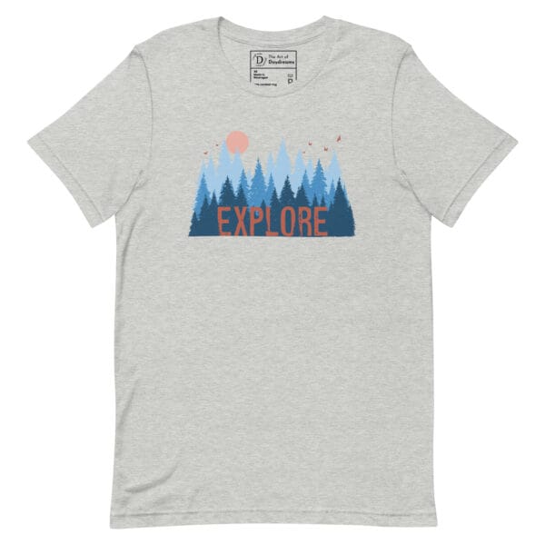 Explore - Unisex T-shirt - Image 2